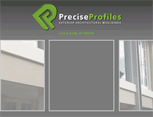 Tablet Screenshot of preciseprofiles.com